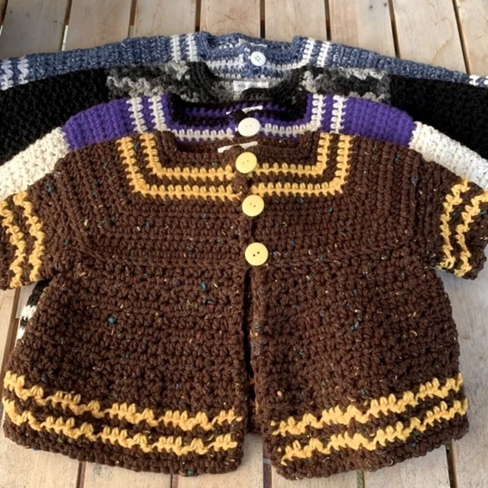 Handmade Toddler Cardigans